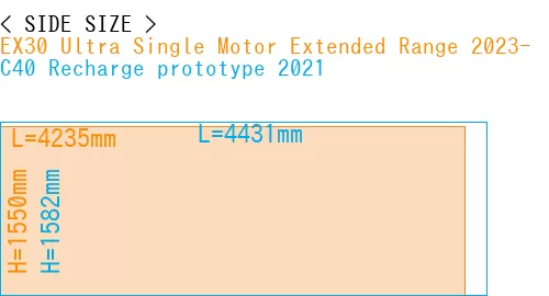 #EX30 Ultra Single Motor Extended Range 2023- + C40 Recharge prototype 2021